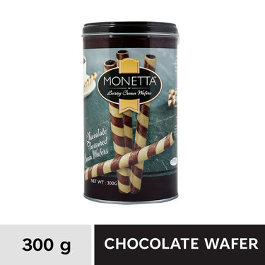 MONETTA-Wafer Roll-Chocolate Cream Flavour-300g